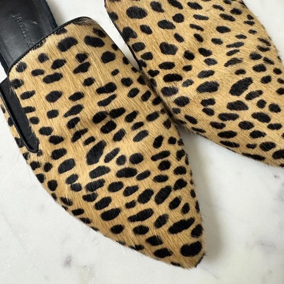 Jenni Kayne Pony Hair Flat Mules - Picture 3 of 8